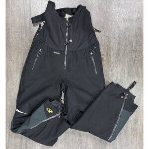 Klim Women's Allure Insulated Bibs Size Large Black Gore-Tex